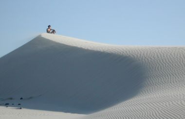 Duna a Porto Pino in Sardegna